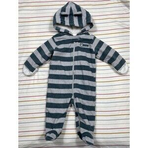 Cozy Carter’s “Little Guy” Hooded Fleece Bunting – Size 6M